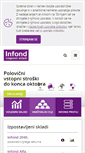 Mobile Screenshot of infond.si
